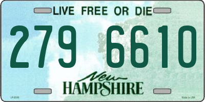 NH license plate 2796610