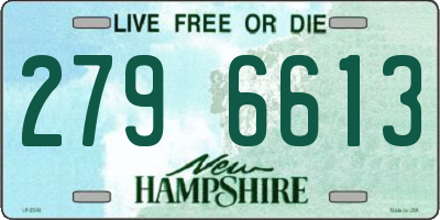 NH license plate 2796613