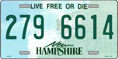 NH license plate 2796614