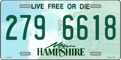 NH license plate 2796618