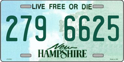 NH license plate 2796625