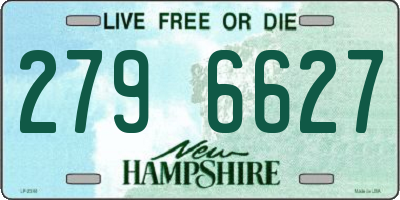 NH license plate 2796627