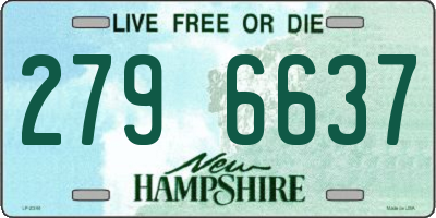 NH license plate 2796637