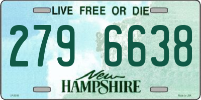 NH license plate 2796638