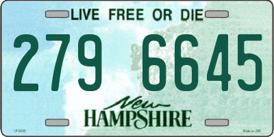 NH license plate 2796645