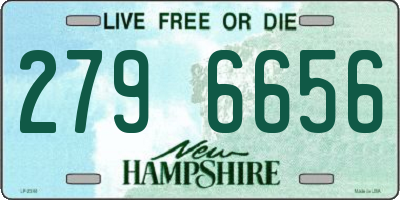 NH license plate 2796656