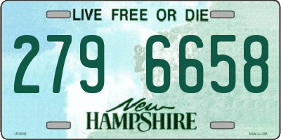 NH license plate 2796658