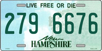 NH license plate 2796676