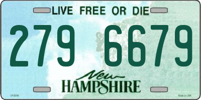 NH license plate 2796679