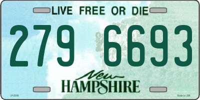 NH license plate 2796693