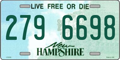 NH license plate 2796698