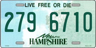 NH license plate 2796710