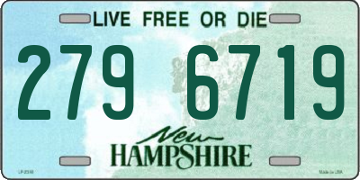 NH license plate 2796719