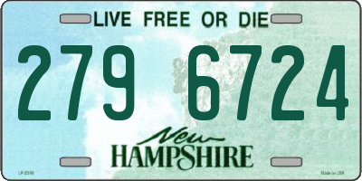 NH license plate 2796724