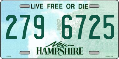 NH license plate 2796725