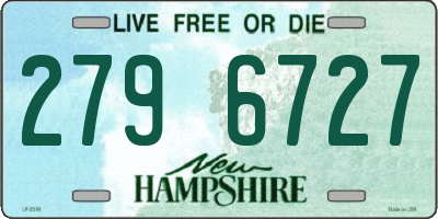 NH license plate 2796727