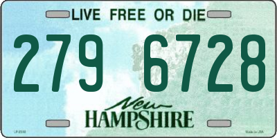 NH license plate 2796728