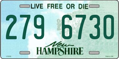 NH license plate 2796730