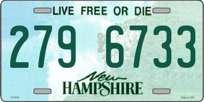 NH license plate 2796733