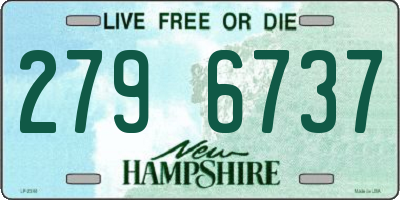 NH license plate 2796737
