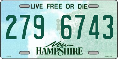 NH license plate 2796743