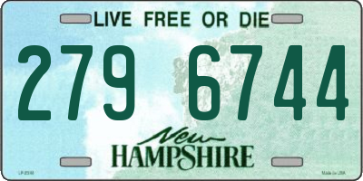 NH license plate 2796744