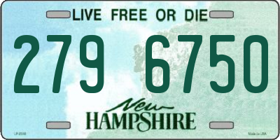 NH license plate 2796750