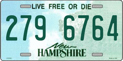 NH license plate 2796764