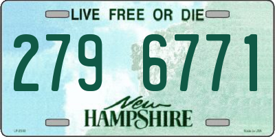 NH license plate 2796771