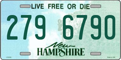 NH license plate 2796790