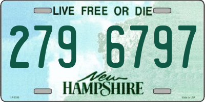 NH license plate 2796797