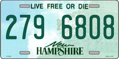 NH license plate 2796808