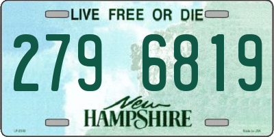 NH license plate 2796819