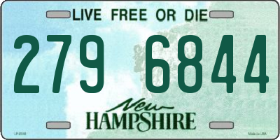 NH license plate 2796844