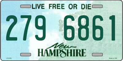 NH license plate 2796861