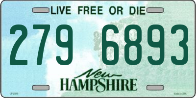 NH license plate 2796893