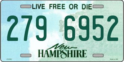 NH license plate 2796952