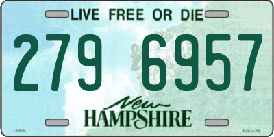 NH license plate 2796957
