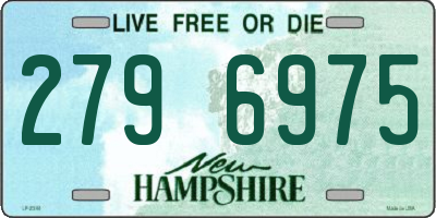 NH license plate 2796975