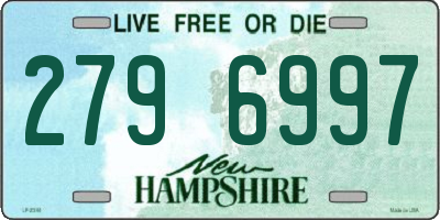 NH license plate 2796997