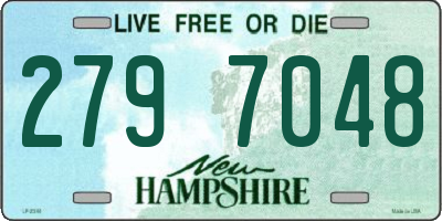 NH license plate 2797048