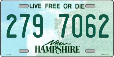 NH license plate 2797062