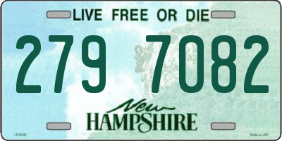 NH license plate 2797082