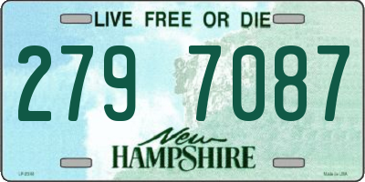 NH license plate 2797087