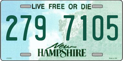 NH license plate 2797105