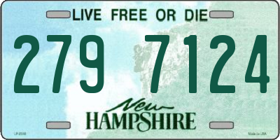 NH license plate 2797124
