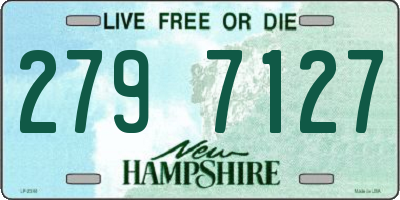 NH license plate 2797127