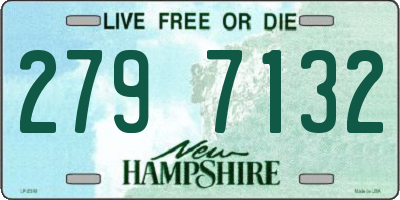 NH license plate 2797132