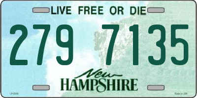 NH license plate 2797135
