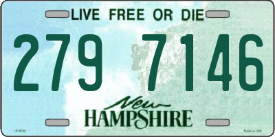 NH license plate 2797146
